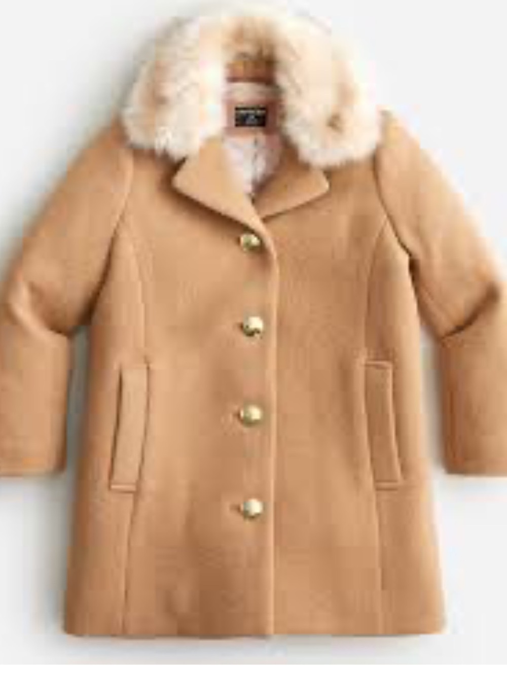 J.Crew Crewcuts Stadium Jacket Girls Missing Hood size 12